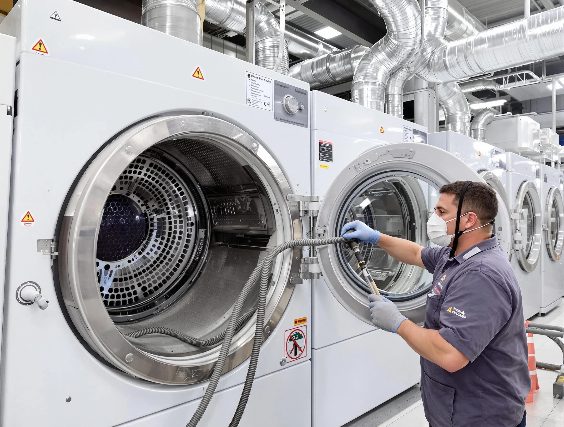 Industrial-grade dryer vent cleaning by Edmond Dryer Vent Cleaning in Edmond