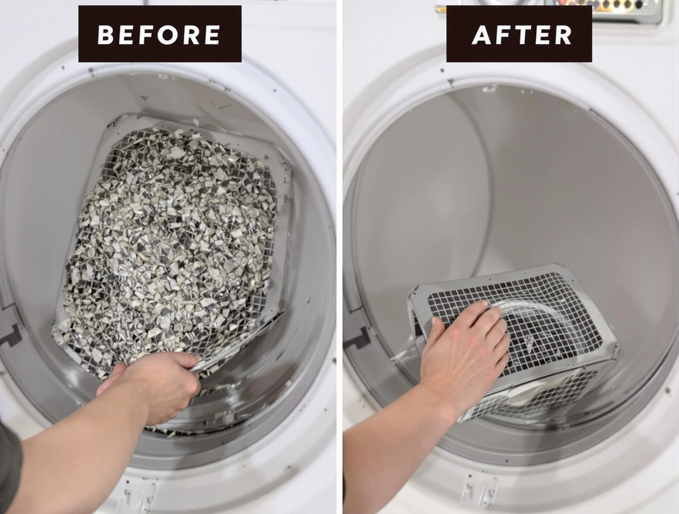 Professional lint trap cleaning by Edmond Dryer Vent Cleaning in Edmond