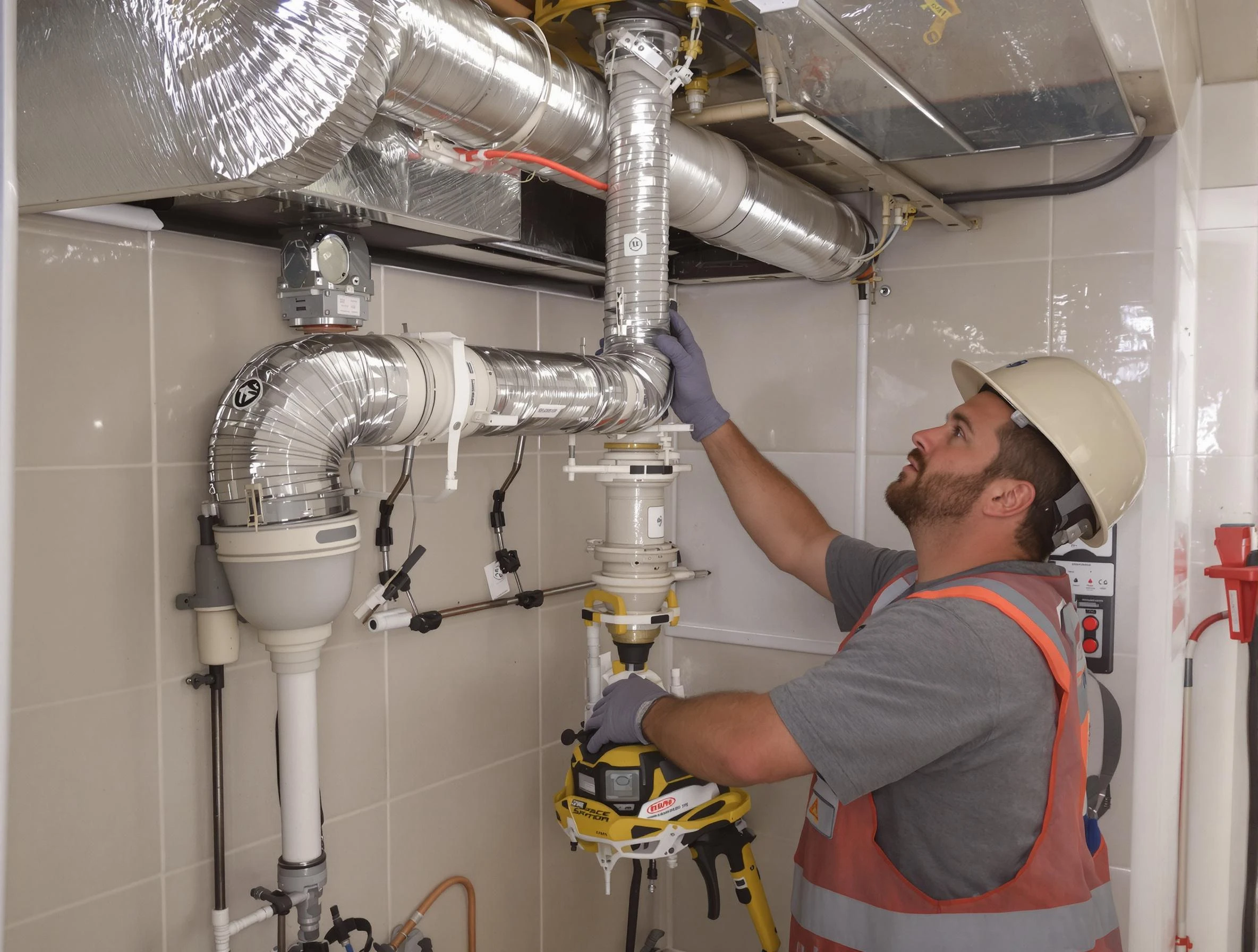 Edmond Dryer Vent Cleaning expert performing professional dryer vent repair and installation in Edmond